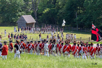Advancing On The Rebels