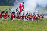 Advancing On The Rebels